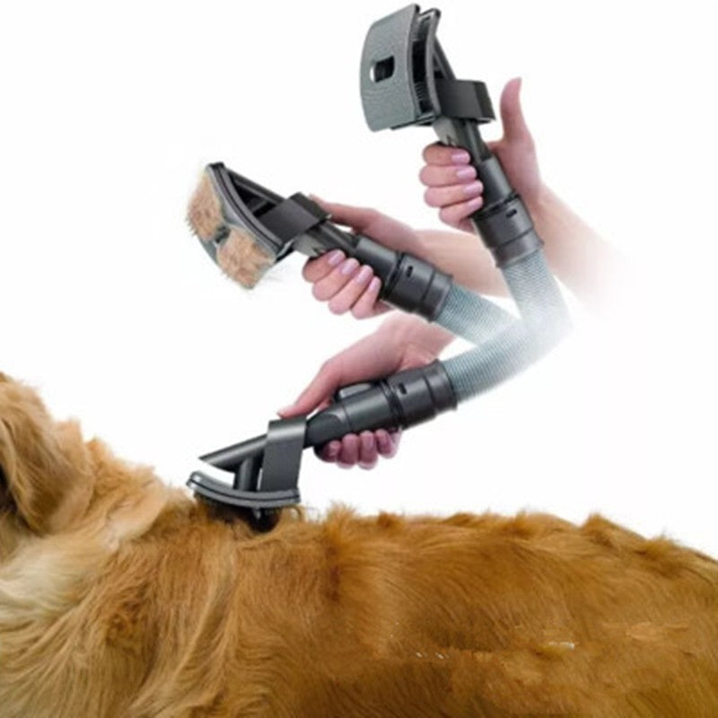 Groom and Clean Pet Hair in One Easy Step