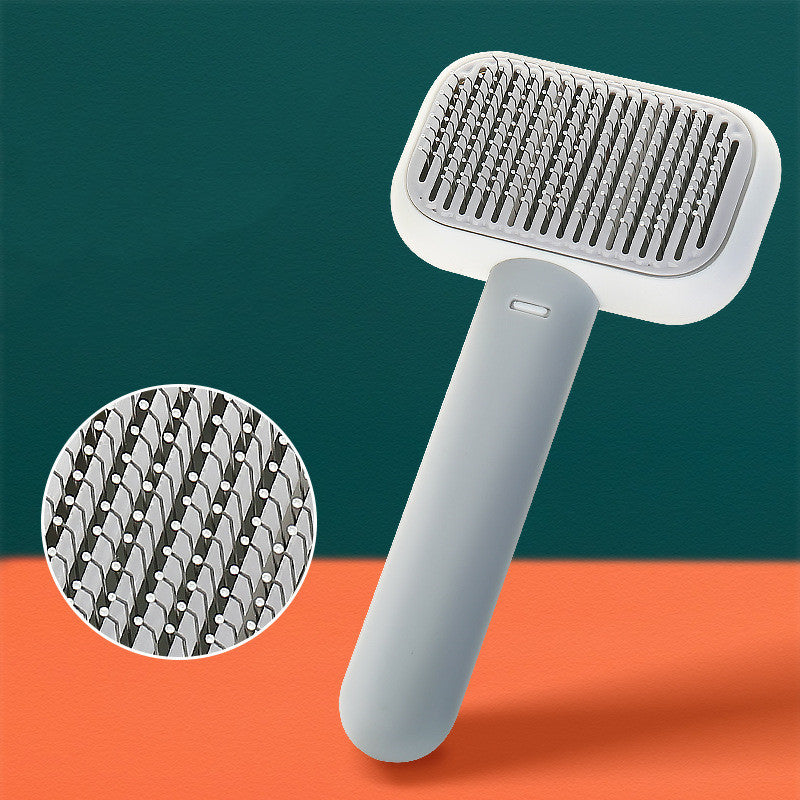 Gentle Grooming Brush for Shiny, Healthy Pet Coats