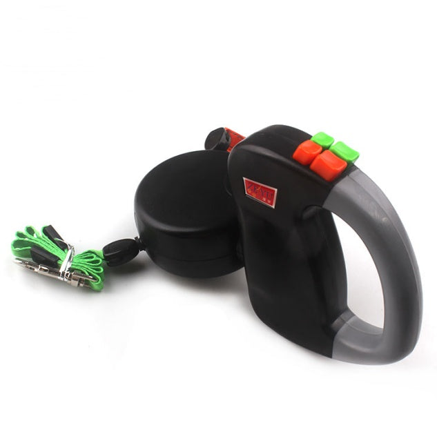 Walk Two Dogs Easily with This Dual Retractable Leash