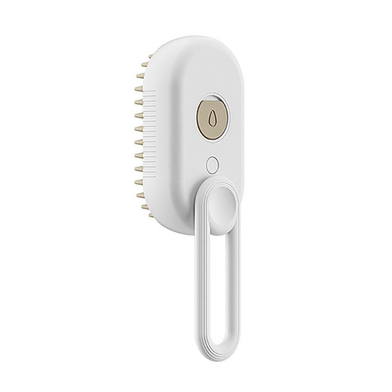 3-in-1 Steam Cat & Dog Brush – Groom, Massage & Shine!