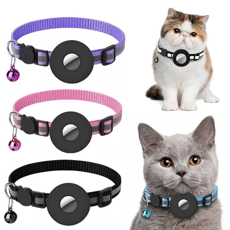 Reflective Airtag Collar – Track Your Pet with Love