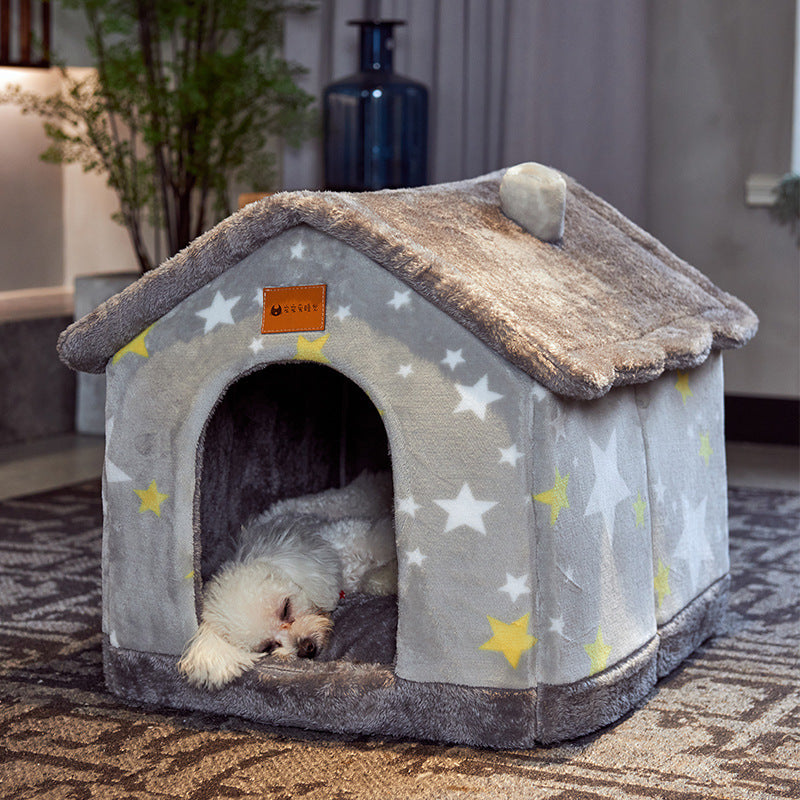 Foldable Cozy Home – Perfect for Cats and Dogs Alike