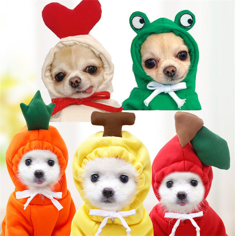 Warm Fleece Hoodie for Small Dogs and Cats