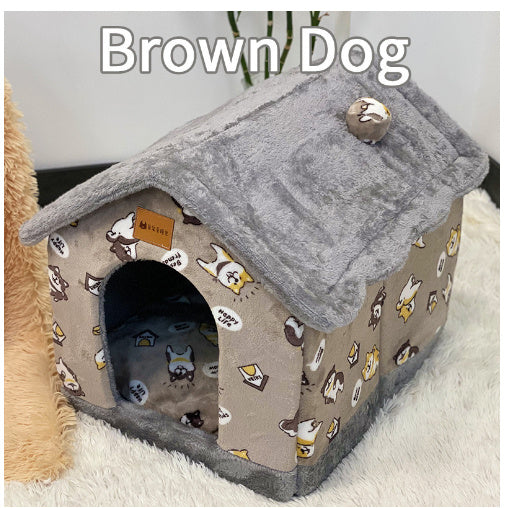 Foldable Cozy Home – Perfect for Cats and Dogs Alike