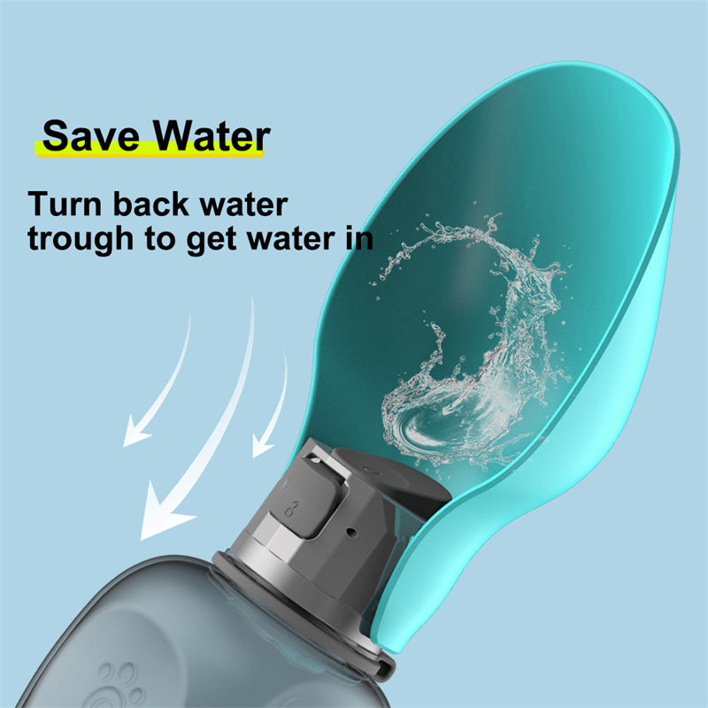 High Capacity Portable Leakproof Pet Water Bottle