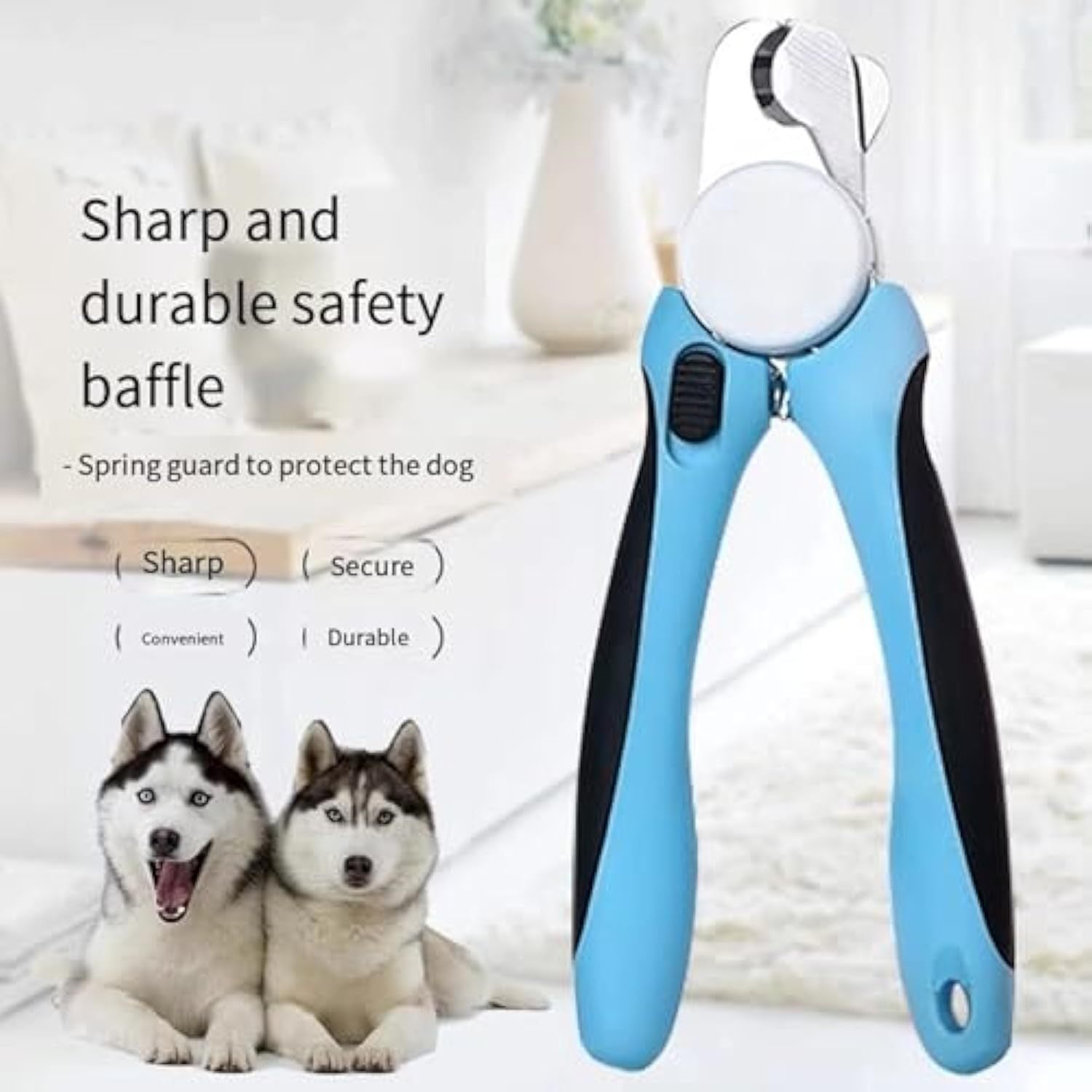 Easy-to-Use Dog Nail Trimmer with Safety Guard