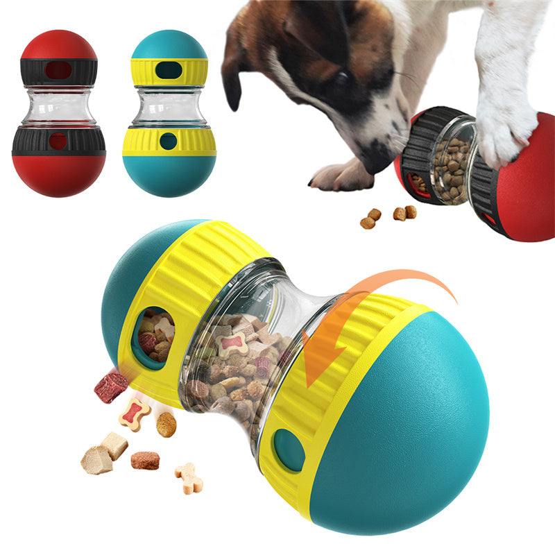 Slow-Feed Food Dispenser Toy for Happy Dogs