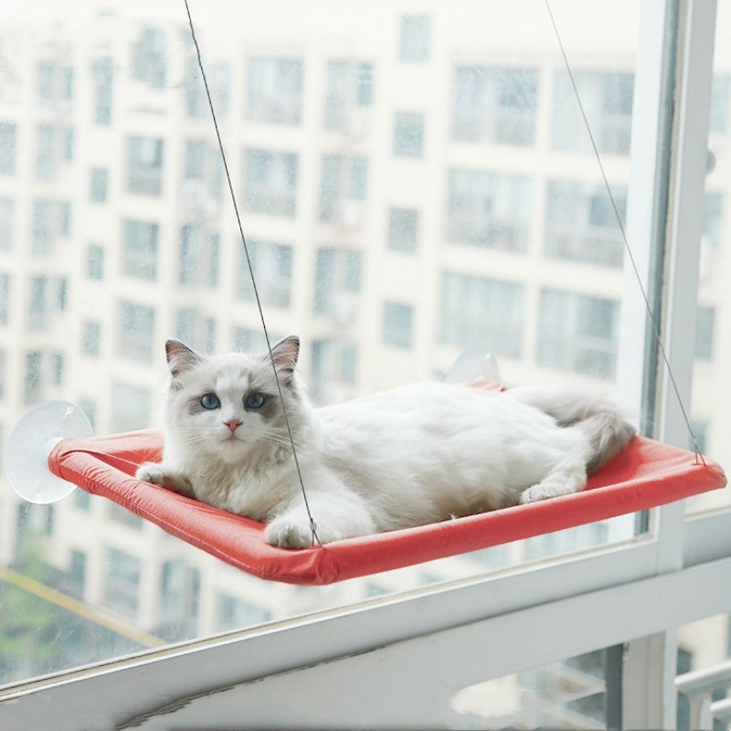 Hang-Up Hammock for Cats — Sun & Comfort