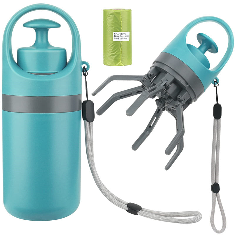 Easy Poop Scooper with Built-In Bag Dispenser