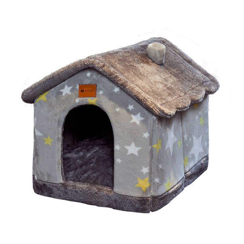 Foldable Cozy Home – Perfect for Cats and Dogs Alike