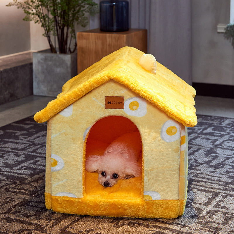Foldable Cozy Home – Perfect for Cats and Dogs Alike