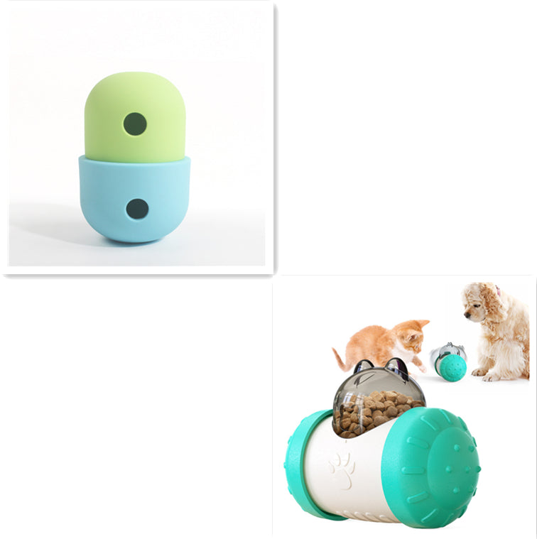 2-in-1 Dog Toy Ball for Fun & Treat Play