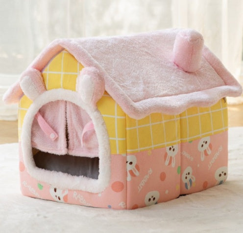 Foldable Cozy Home – Perfect for Cats and Dogs Alike