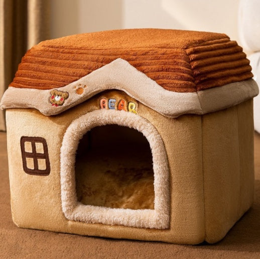 Foldable Cozy Home – Perfect for Cats and Dogs Alike