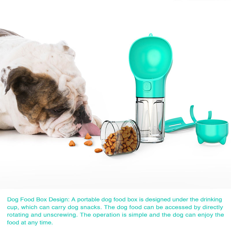 All-in-One Travel Bottle for Happy, Hydrated Dogs