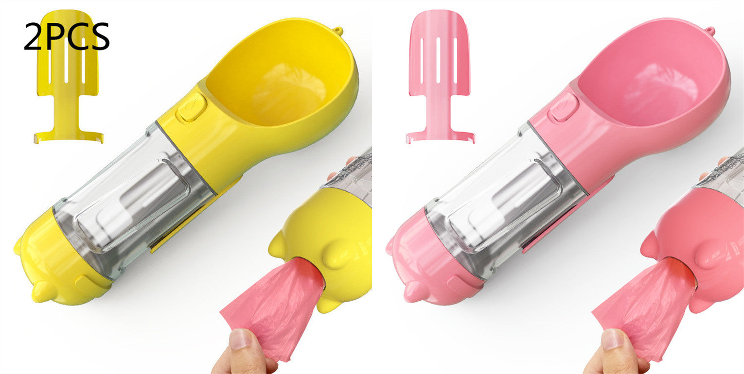All-in-One Travel Bottle for Happy, Hydrated Dogs