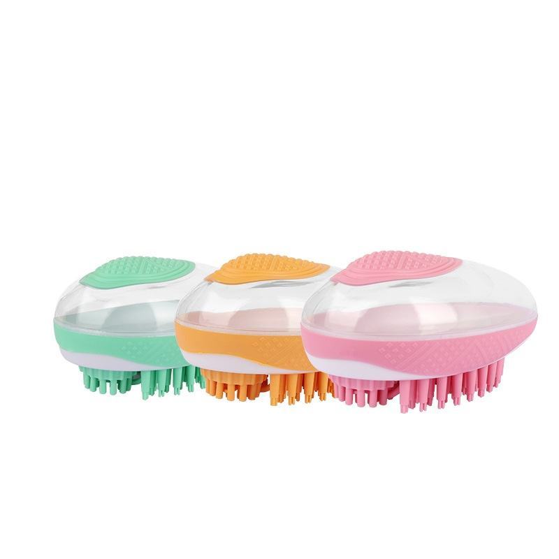 Dual-Action Pet Grooming Comb with Massage Function
