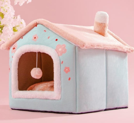 Foldable Cozy Home – Perfect for Cats and Dogs Alike