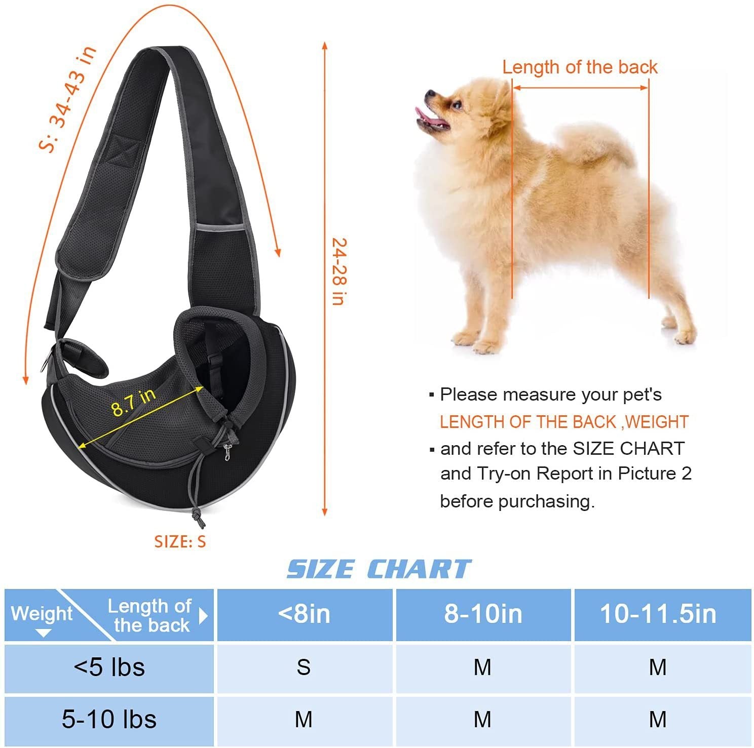 Pet Sling Bag – Travel Light, Cuddle Tight