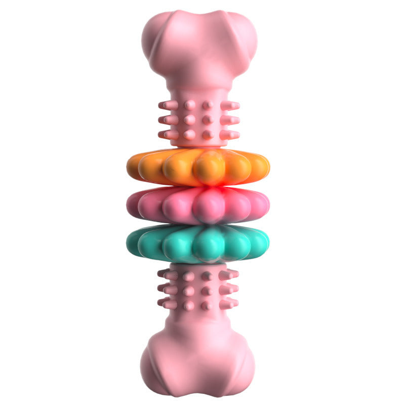 Fun & Durable Dog Bone for Teeth Cleaning
